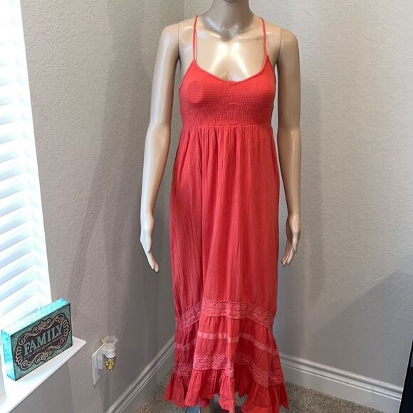Billabong cotton fully lined dress - Picture 1 of 7